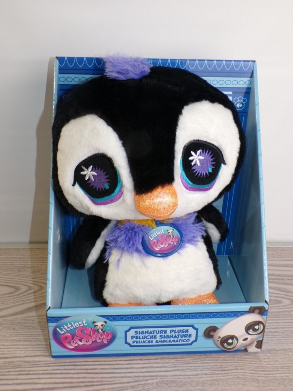 Littlest Pet Shop LPS Signature Deluxe 10" Plush Penguin Stuffed Animal Toy Hasb